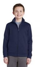 Sport-Tek� Youth Sport-Wick� Fleece Full-Zip Jacket